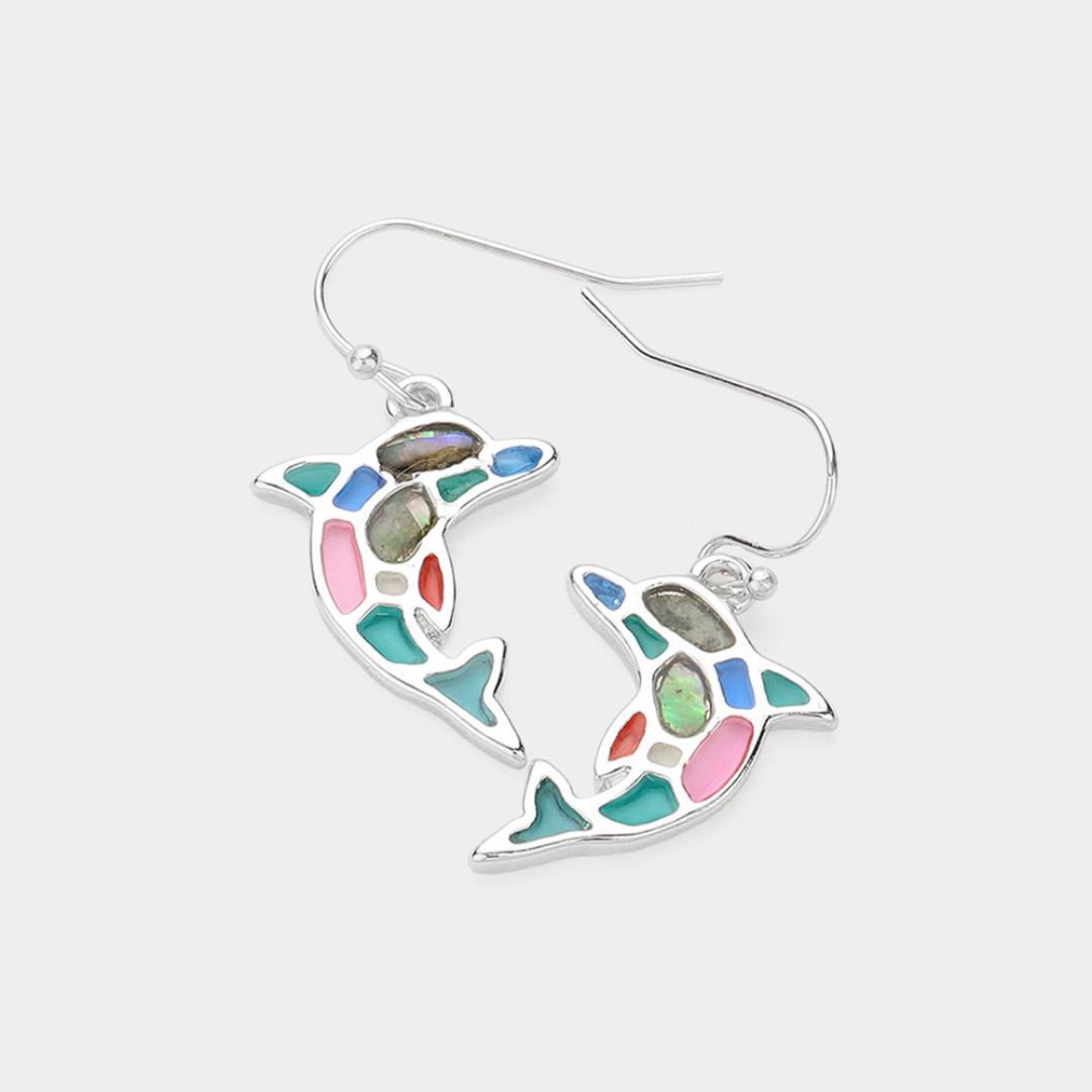 Stained Glass Earrings