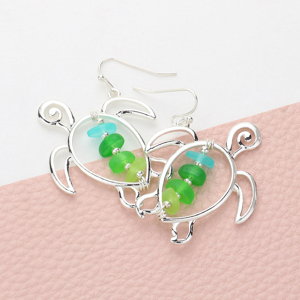 Sea Glass Earrings