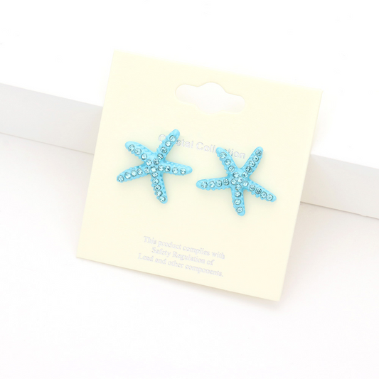 Starfish Stud Earrings