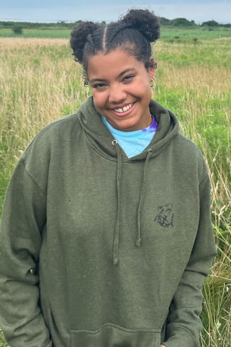 Fins Up Shark Hoodie