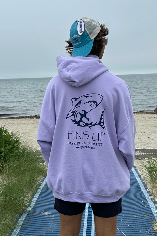 Fins Up Shark Hoodie