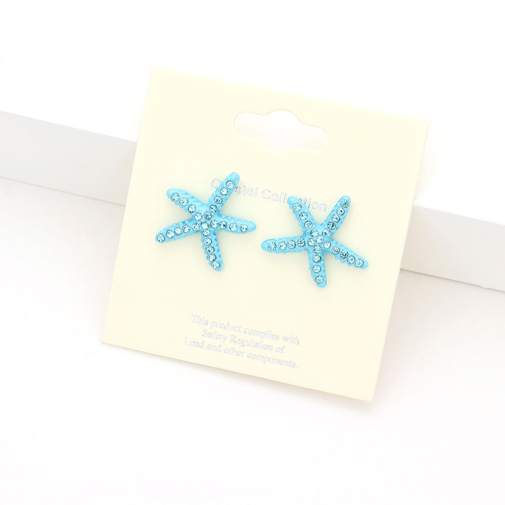 Starfish Stud Earrings