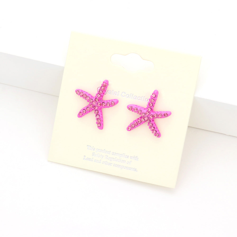 Starfish Stud Earrings