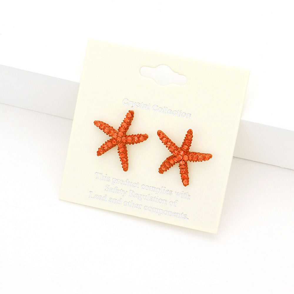 Starfish Stud Earrings